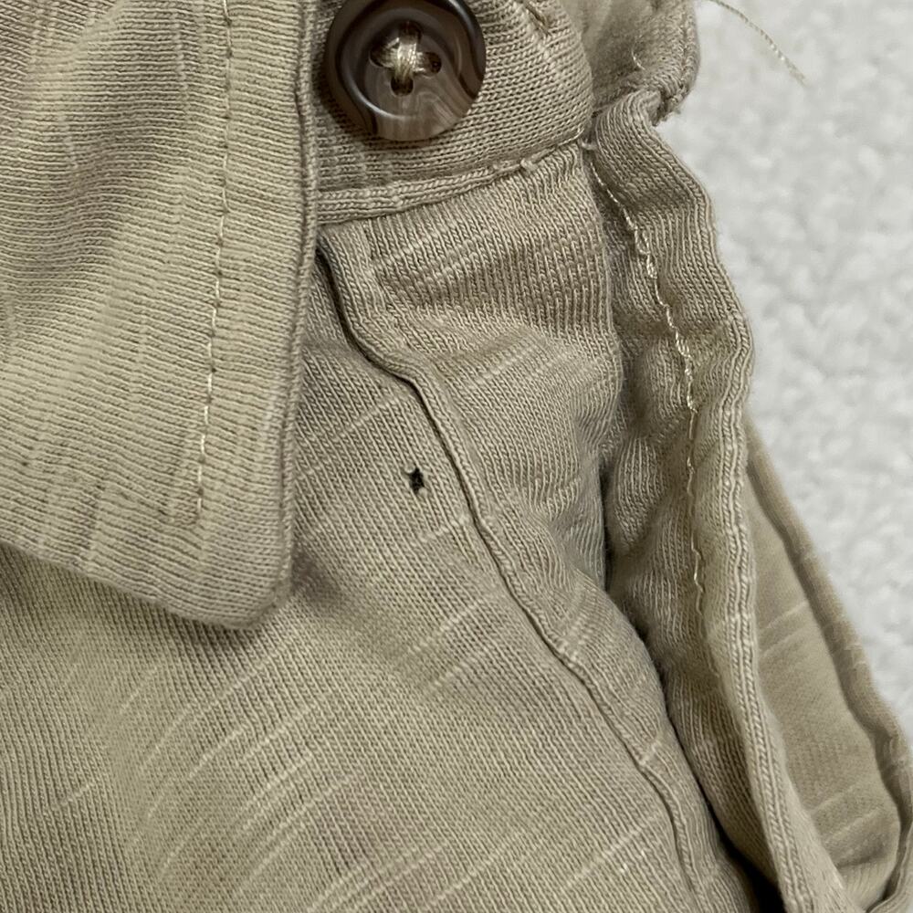 J.Crew Men’s Button Down Shirt Sz XL Tan Stretch Soft - Picture 6 of 6
